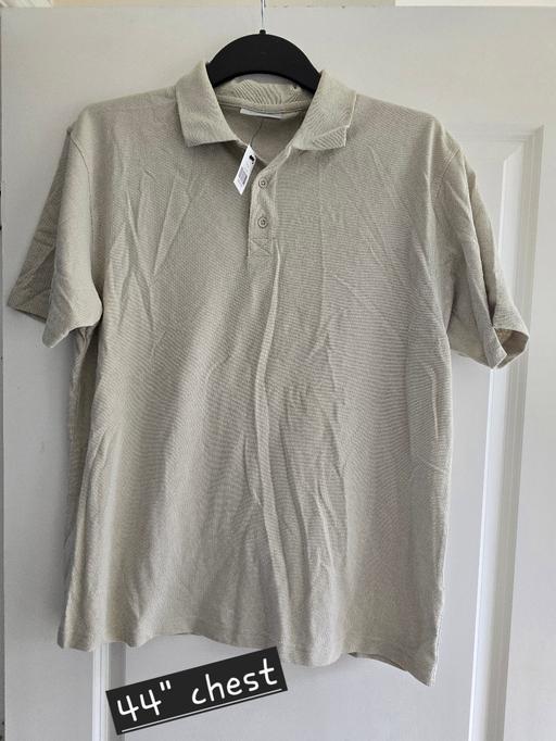 Buy & Sell Oldbury Sandwell - Photos for Primark grey men's polo top - large bnwt
