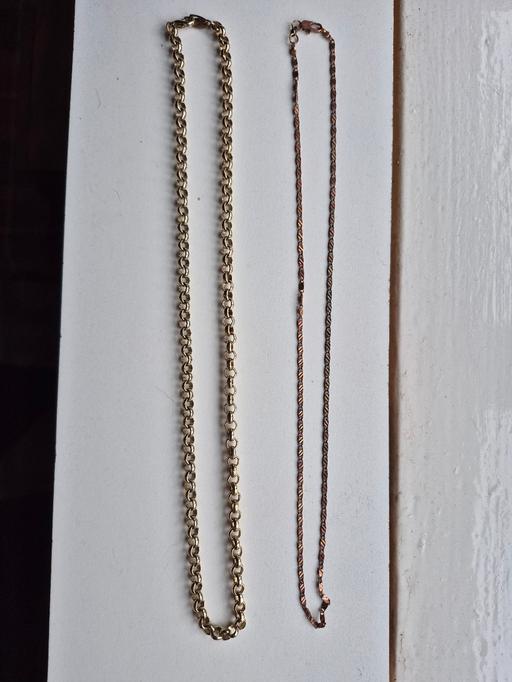 Buy & Sell Hasbury Dudley - Photos for 2 x Gold Plated Chains