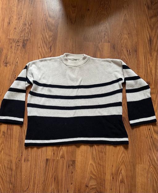 Buy & Sell Atherton Wigan - Photos for George Navy & White Striped Jumper Size 16-18