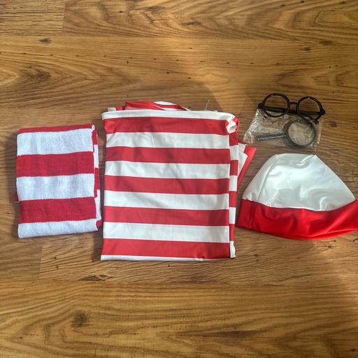 Buy & Sell Atherton Wigan - Photos for Where’s Wally Costume Fancy Dress Size Large