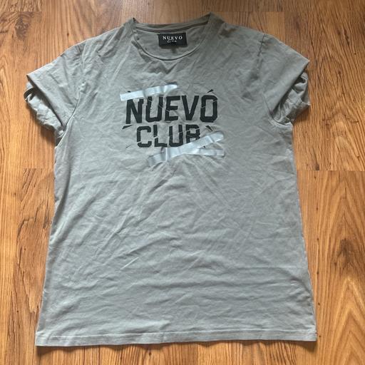 Buy & Sell Atherton Wigan - Photos for Nuevo Club Grey Graphic Top Size Large