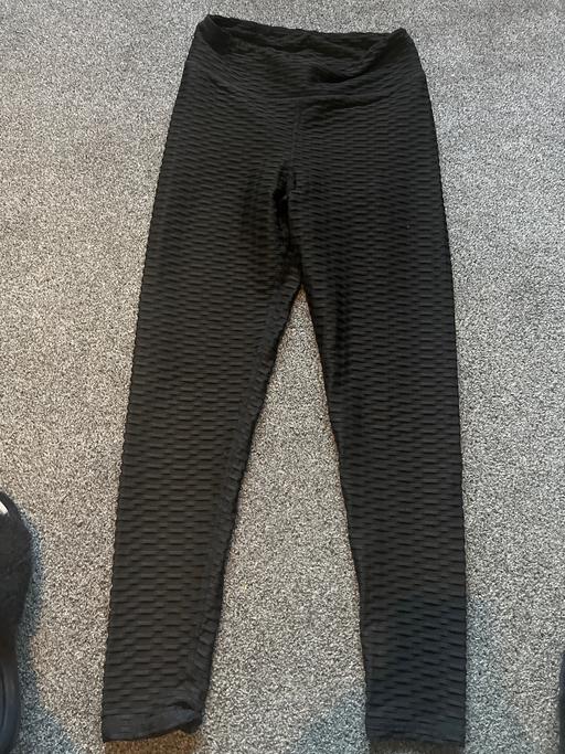 Buy & Sell Cadeby Doncaster - Photos for Ladies size 10 ribbed black leggings