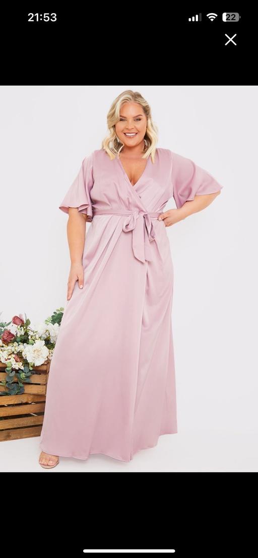 Buy & Sell Farnsfield Newark and Sherwood - Photos for In the style tie wrap dress pink