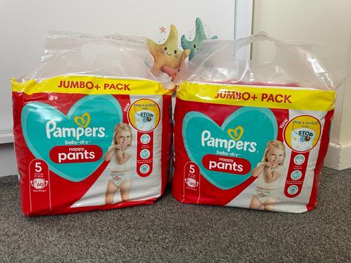 Buy & Sell Stirchley Birmingham - Photos for Pampers Baby-Dry Nappy pants size 5 bundle