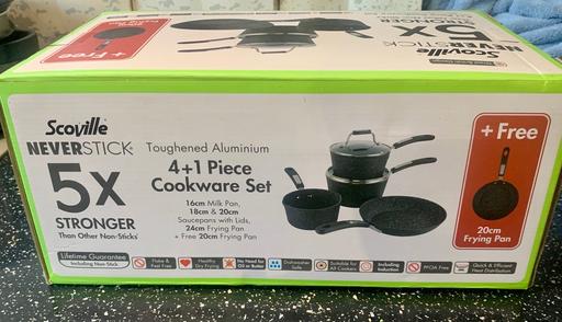 Buy & Sell Welling Bexley - Photos for Scoville NeverStick 4+1 Cookware Set