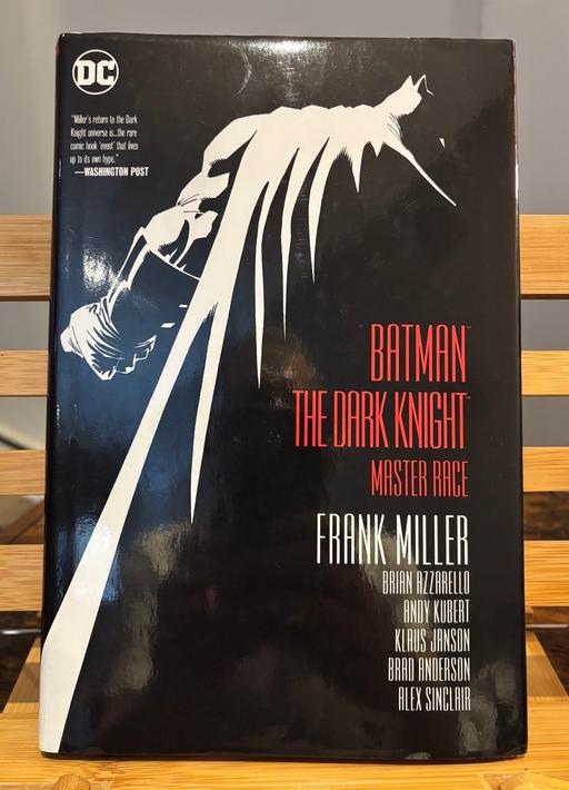 Buy & Sell Camberwell South East London - Photos for BATMAN: MASTER RACE (Hardcover)