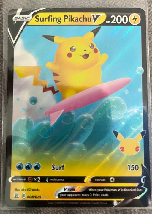 Buy & Sell Knebworth North Hertfordshire - Photos for Pokemon card - Surfing Pikachu V 008/025
