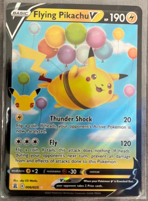 Buy & Sell Knebworth North Hertfordshire - Photos for Pokemon card - Flying Pikachu V 006/025