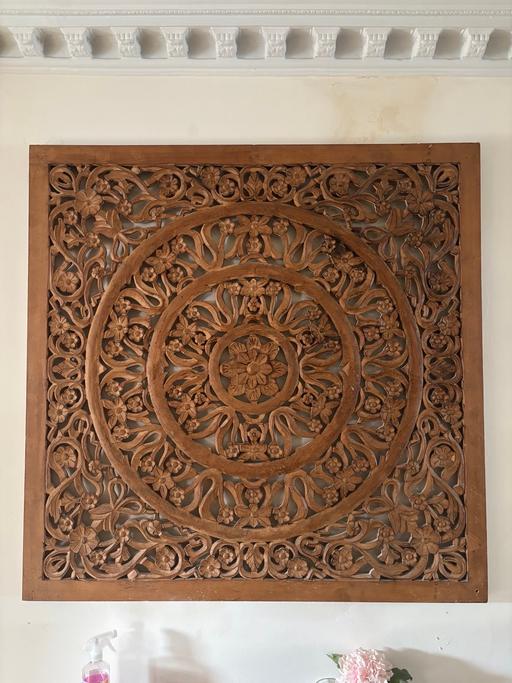 Buy & Sell Rush Green Barking and Dagenham - Photos for Wooden hand carved wall decoration