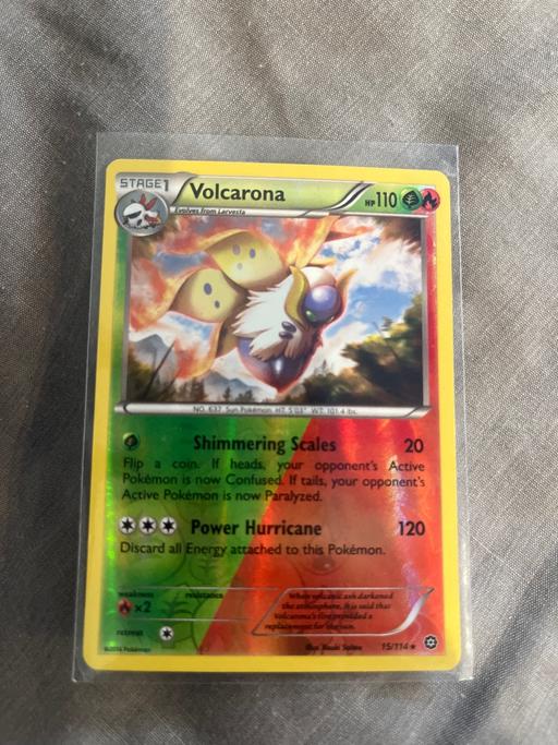 Buy & Sell Knebworth North Hertfordshire - Photos for Pokemon card - Steam Siege - Volcarona 15/114