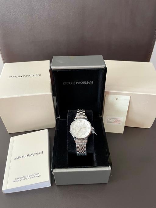 Buy & Sell Bradmore Wolverhampton - Photos for Ladies Silver Emporio Armani Watch