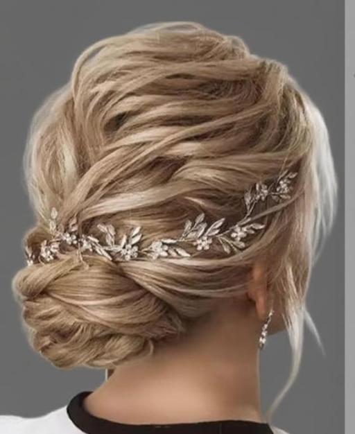 Buy & Sell Brompton South West London - Photos for Silver leaf & opal crystals bridal hairband