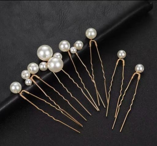 Buy & Sell Brompton South West London - Photos for Elegant Pearl Hairpins (7-Piece Set)