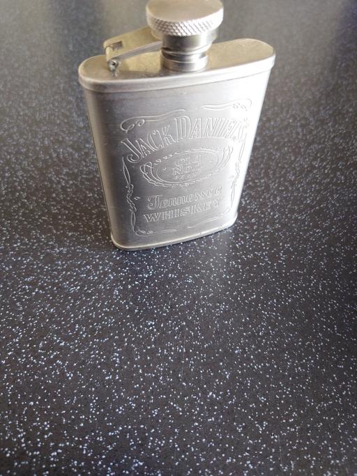 Buy & Sell Woodthorpe Charnwood - Photos for Jack Daniels stainless steel 3oz hip flask