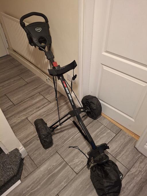 Buy & Sell Hucknall Ashfield - Photos for Masters Golf 5 Series 3 Wheel Push Trolley