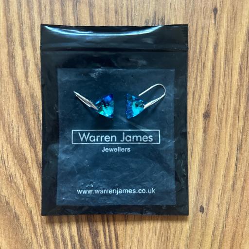 Buy & Sell Atherton Wigan - Photos for Warren James Swarovski Turquoise Earrings