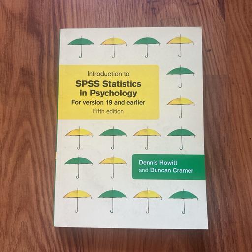 Buy & Sell Atherton Wigan - Photos for Statistics in Psychology By Dennis Howitt