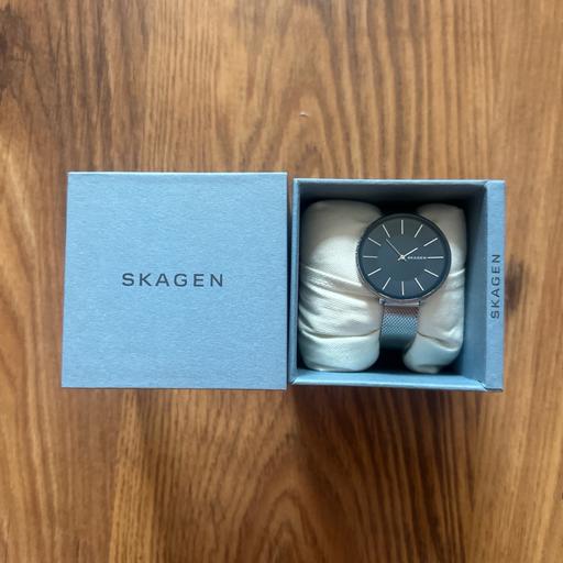 Buy & Sell Atherton Wigan - Photos for Skagen Hagen Navy Face Silver Strap Watch