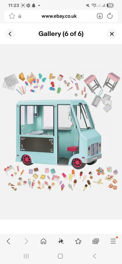 Buy & Sell Wavertree Liverpool - Photos for Our Generation ice cream truck.