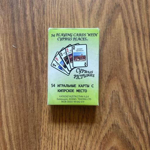 Buy & Sell Atherton Wigan - Photos for 54 Playing Cards With Cyprus Places