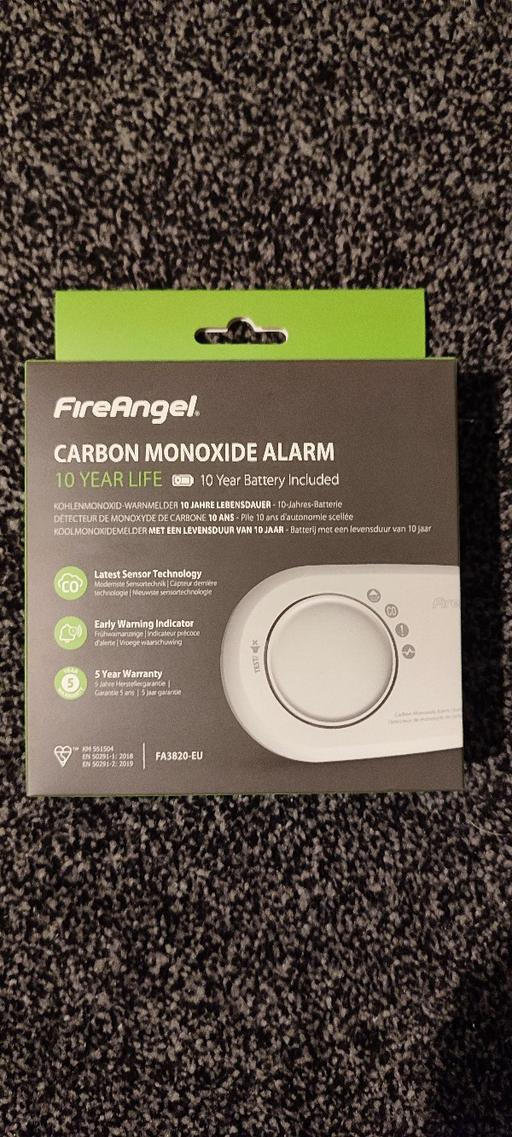 Buy & Sell Redfern Industrial Estate Tameside - Photos for FireAngel Carbon Monoxide Detector