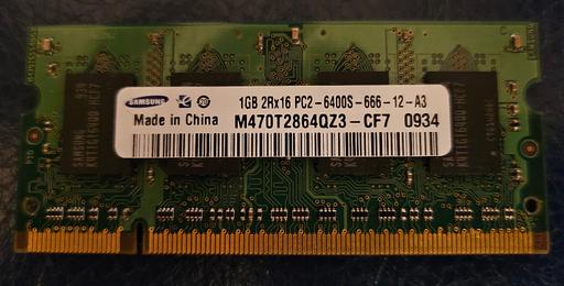 Buy & Sell Lower Sydenham South East London - Photos for Samsung 1Gb 2Rx16 PC2 Laptop RAM