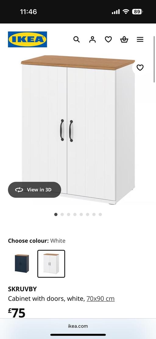 Buy & Sell Wapping East London - Photos for IKEA Skruvby cabinet