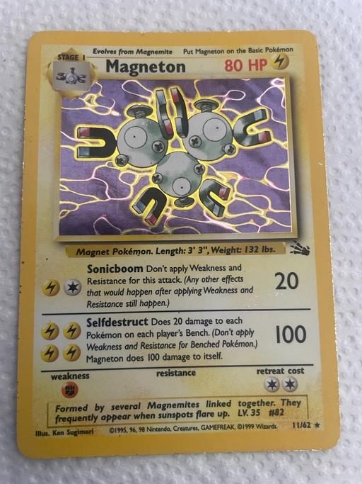 Buy & Sell Rainham Medway - Kent - Photos for Pokémon Magneton 11/62