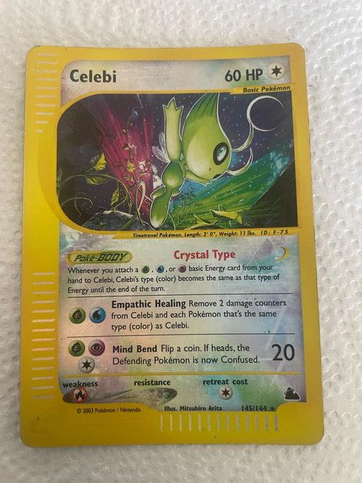 Buy & Sell Rainham Medway - Kent - Photos for Pokémon Celebi 144/145
