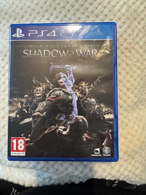 Buy & Sell Rochdale Greater Manchester - Photos for Shadow of war PlayStation 4 game
