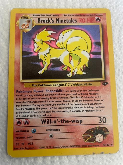 Buy & Sell Rainham Medway - Kent - Photos for Pokémon Brocks Ninetales 3/132