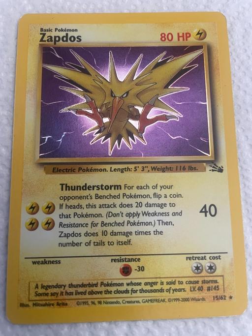 Buy & Sell Rainham Medway - Kent - Photos for Pokémon Zapdos 15/6
