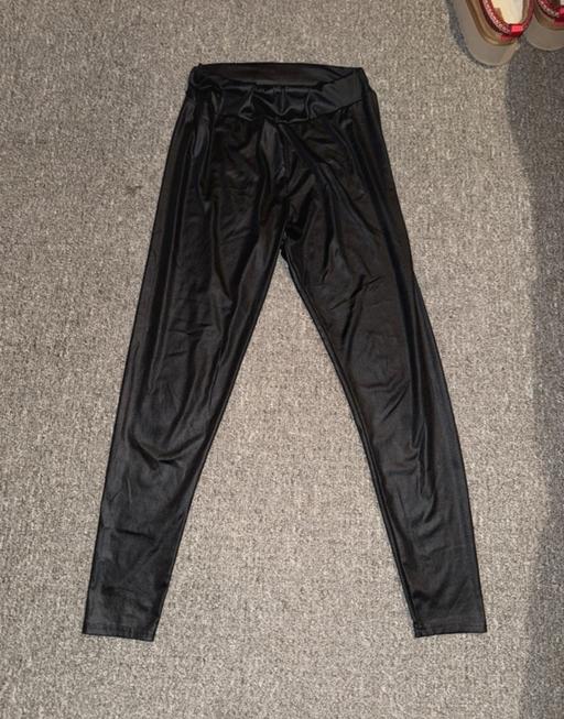 Buy & Sell Highworth Swindon - Photos for Black Leather Look Leggings