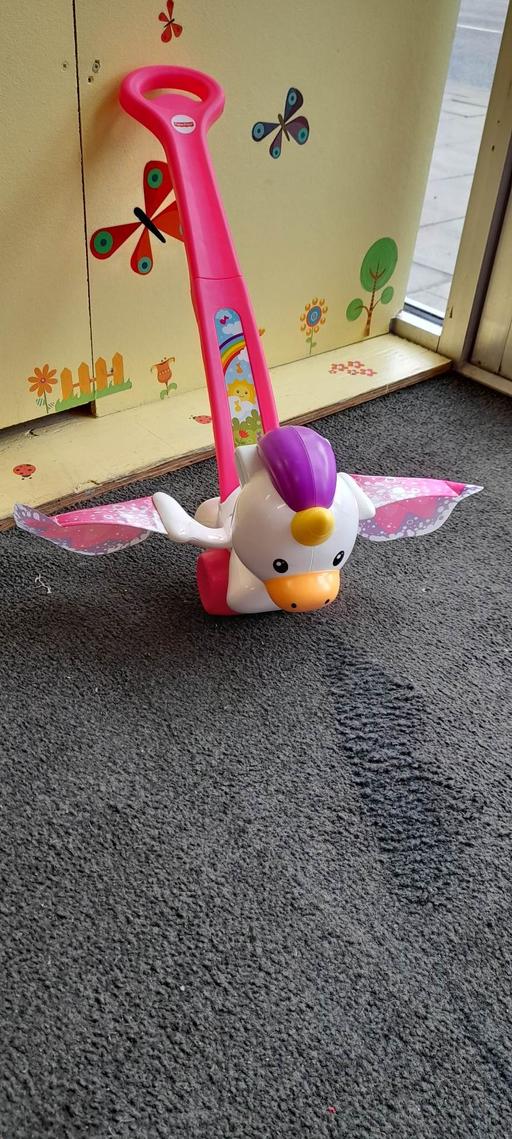 Buy & Sell Westcliff-on-Sea Southend-on-Sea - Photos for Fisherprice push and flutter Unicorn