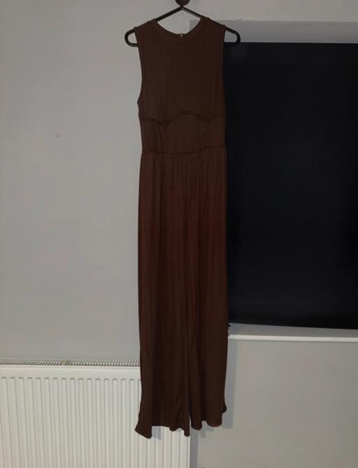 Buy & Sell Highworth Swindon - Photos for Elasticated Brown Jumpsuit