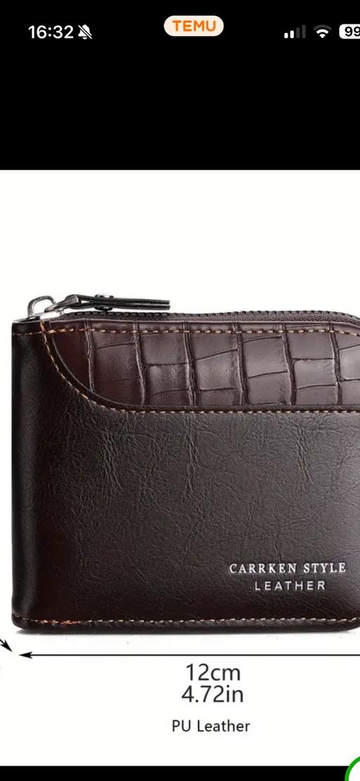 Buy & Sell Birchills Walsall - Photos for Men’s zip leather wallet
