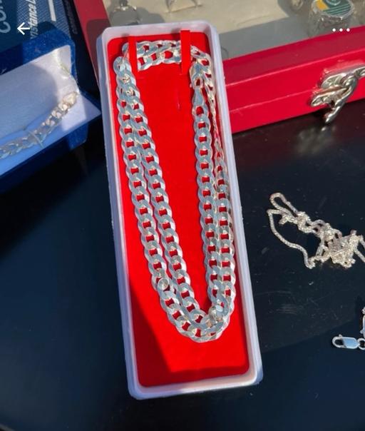 Buy & Sell Ward End Birmingham - Photos for Sterling Silver 925 Curb Chain 22 Inches