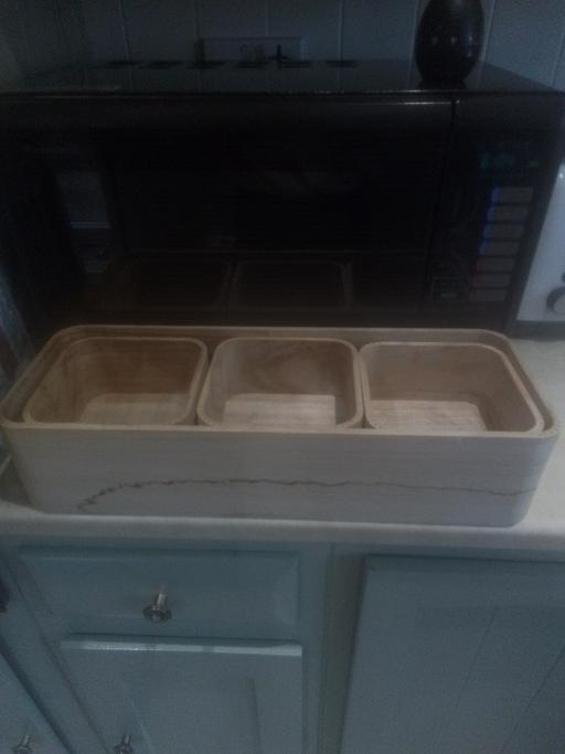 Buy & Sell Streetly Walsall - Photos for WOODEN BOX WITH HANDLES 3 WOODEN BOX INSIDE