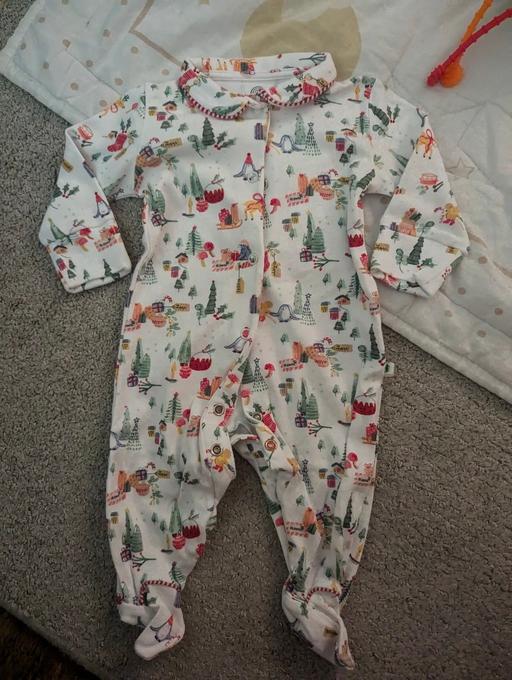 Buy & Sell Weoley Castle Birmingham - Photos for 0-3 months baby girls NEXT xmas sleepsuit