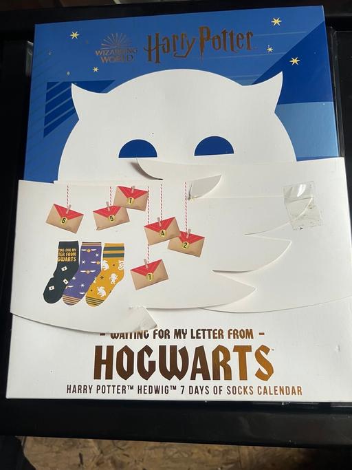 Buy & Sell Becontree Heath East London - Photos for Harry Potter 7 Day calendar socks size 13-2