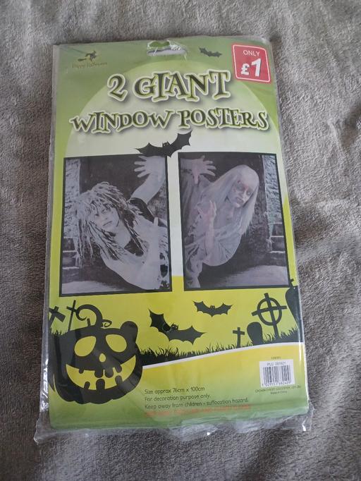 Buy & Sell Eckington North East Derbyshire - Photos for Halloween window posters