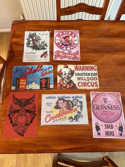 Buy & Sell East Malling Tonbridge and Malling - Photos for Job lot of tin plate signs