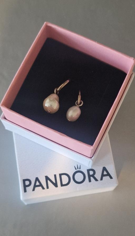 Buy & Sell Romford Havering - Photos for Pandora Freshwater Boroque Pearl Earrings
