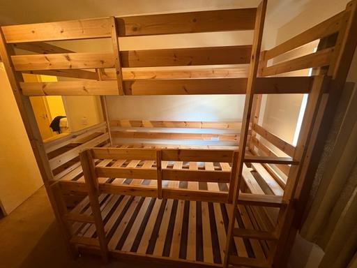 Buy & Sell Hounslow Town Centre Hounslow - Photos for Triple bunk bed solid pine wood