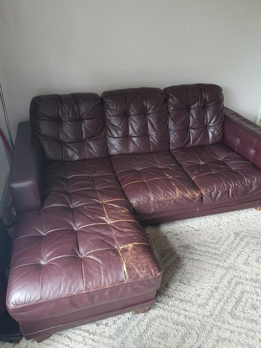 Buy & Sell Eltham South East London - Photos for Sofa leather 3 seats