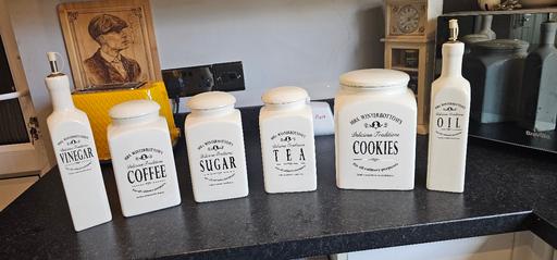 Buy & Sell Great Barr Birmingham - Photos for Six Piece Ceramic Kitchen Storage Set.