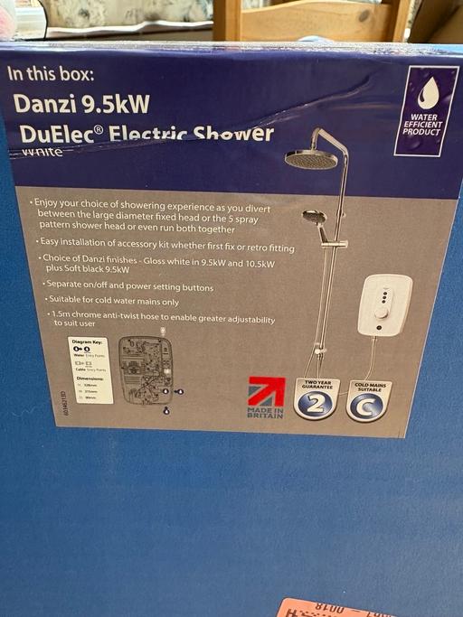 Buy & Sell Upper Hale Waverley - Photos for Triton Danzi 9.5kW DuElec Electric Shower