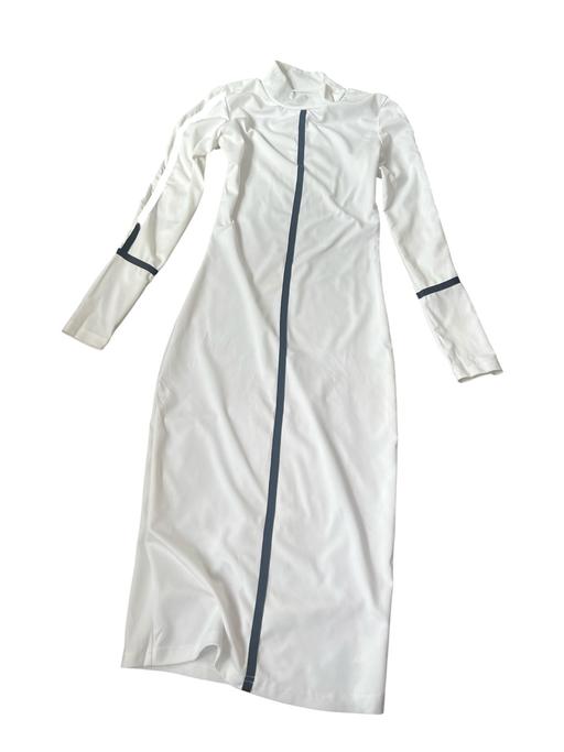 Buy & Sell Essington Wolverhampton - Photos for White with black strip long sleeves dress