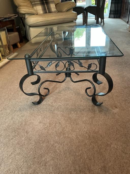 Buy & Sell Wrea Green Fylde - Photos for Glass Top Coffee Table