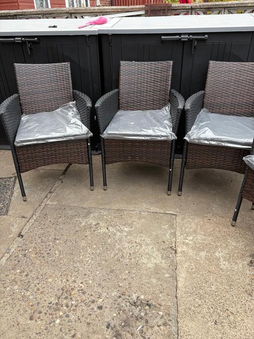 Buy & Sell Duckmanton Chesterfield - Photos for 5 piece rattan set